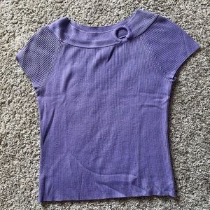 Retro purple unique top 💟🍇